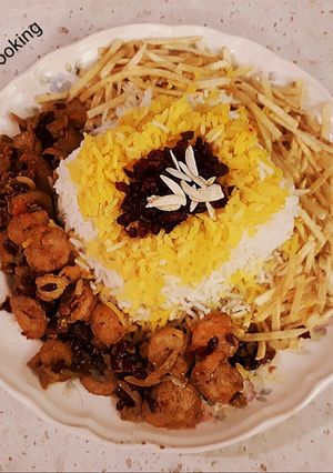 عکسی از دستور میگو پلو