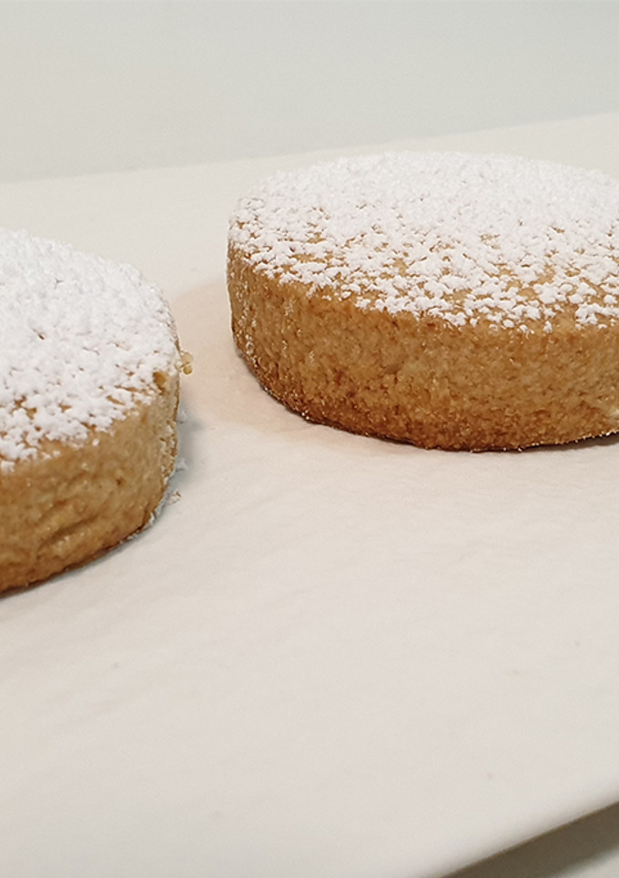 Una foto de Polvorones caseros