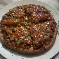 A picture of Veg pizza.