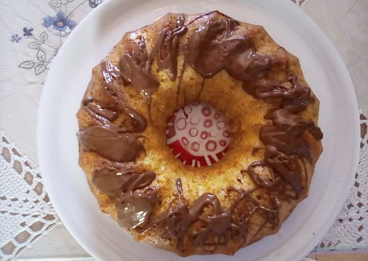 Bizcocho de limón con Nutella