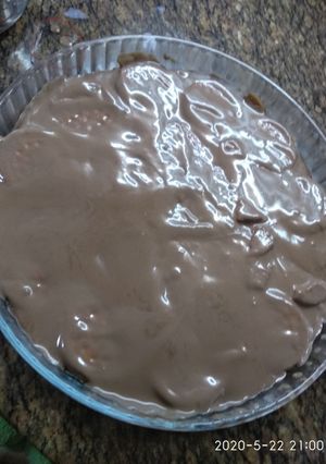 Una foto de Tarta de chocolate y galletas
