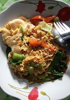 Foto resep Mie goreng Nyemek