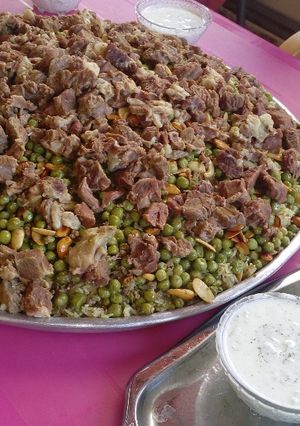 صورة لوصفة منسف العيد 👈💎❤❤