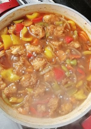صورة لوصفة سويت اند ساور Chinese food
