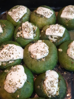 Una foto de Zapallitos rellenos