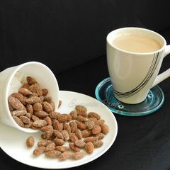 Cinnamon Roasted Almonds A picture of Cinnamon Roasted Almonds.
