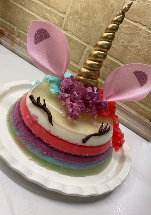 عکسی از دستور ژله تک شاخ