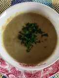 Crema de apio (apio España, celery)