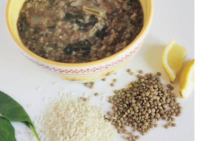 Simple Way to Prepare Super Quick Homemade Spinach Lentil Soup