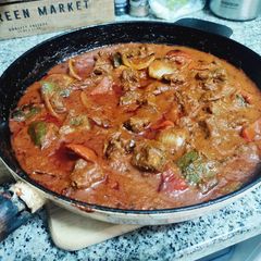 A picture of Beef/Lamb Jalfrezi.