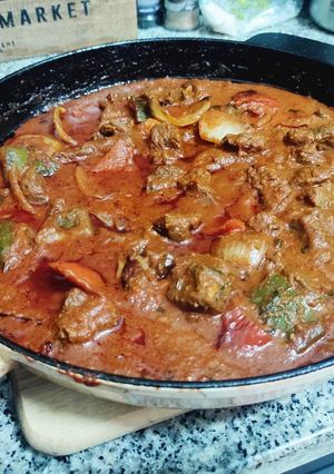 A picture of Beef/Lamb Jalfrezi.