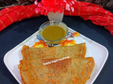 Healthy Cheela (Mixed Dal Cheela)
