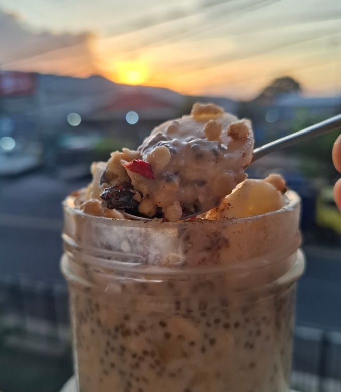 Foto resep Overnight Oats Pisang (Sarapan Praktis)