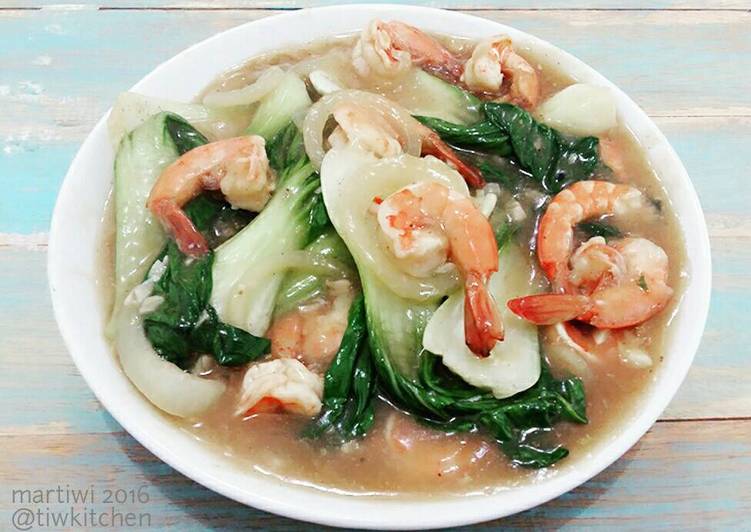 Cah Pokcoy Udang