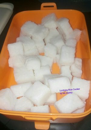 Foto resep Lontong Rice Cooker