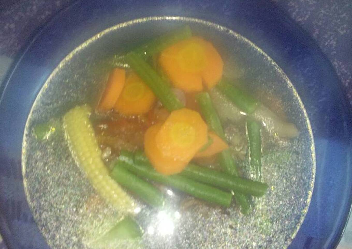 Sayuran asam sederhana