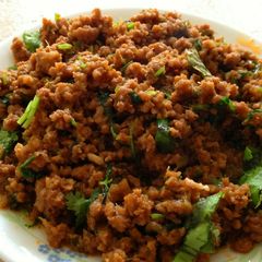 A picture of Nutrela dry sabji.