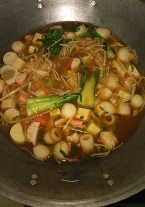 Foto resep Shabu simple kuah tomyum