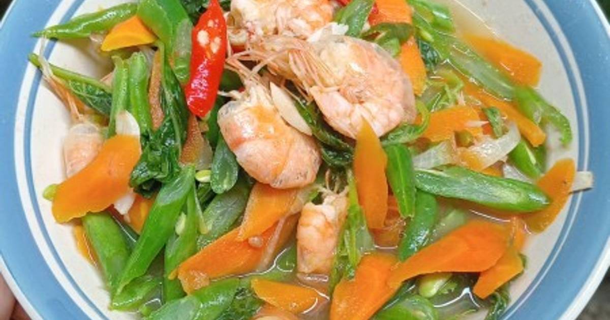 Resep Tumis Sayuran Dan Udang Oleh Ummu Azzahra Cookpad