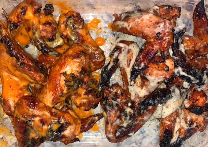 Grilled Buffalo Wings