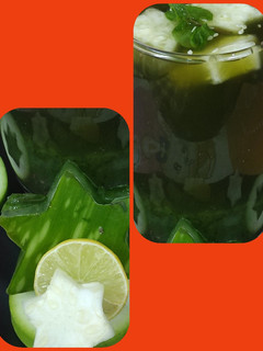 लौकी छिलके के जूस (Lauki chilke ke juice recipe in hindi) रेसिपी मुख्य फोटो