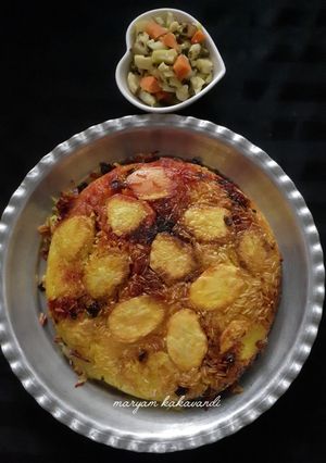 عکسی از دستور لبو پلو