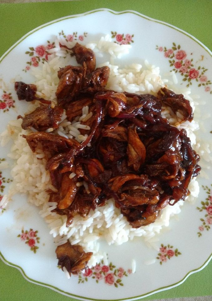 Una foto de Pollo Bourbon