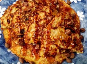 Una foto de Hotcakes de Choco Banana (Avena)
