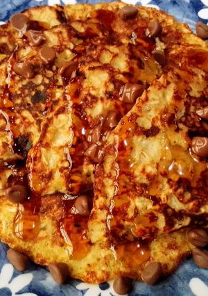 Una foto de Hotcakes de Choco Banana (Avena)