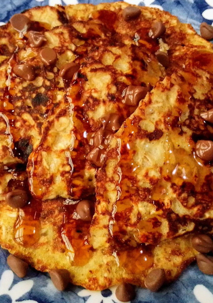 Una foto de Hotcakes de Choco Banana (Avena)