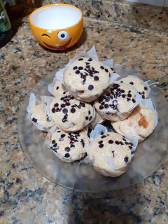 Una foto de Muffins de avena con chispas de chocolate(opcional)