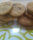 Galletas de chocolate blanco y arándanos y de chocochips