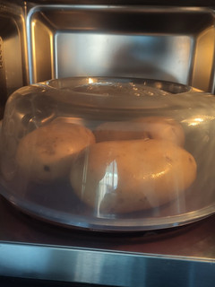 Una foto de Patatas asadas en microondas