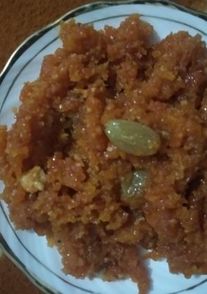 A picture of Carrot halwa.