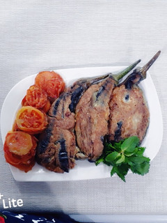 عکسی از دستور بادمجان سوخاری