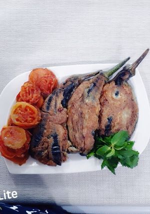 عکسی از دستور بادمجان سوخاری