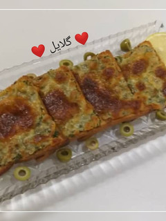 عکسی از دستور نان سیر 😋