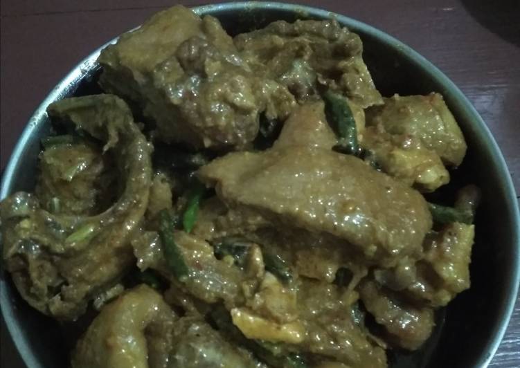 Resep Ayam kampung bumbu kuning dengan santan, Anti Gagal