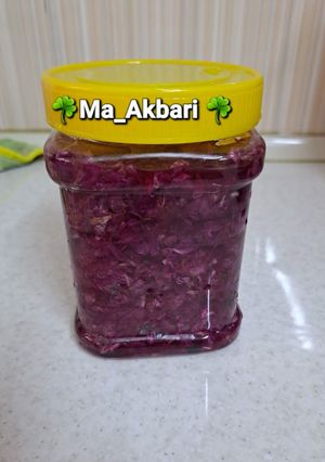 عکسی از دستور 🌺گل قند گل محمدی با روش جدید