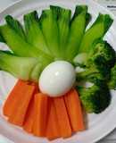 Rau luộc thập cẩm