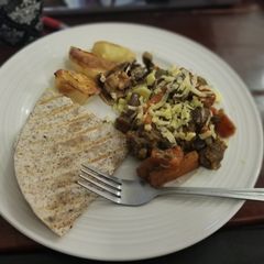 A picture of Chicken Hearts Taco.