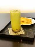 Creamy Matcha Bubble Milk Green Tea
