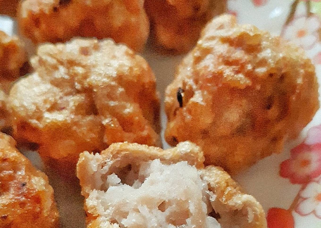 Bakwan goreng tanpa telur