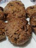 Cookies alle noci e cioccolato fondente