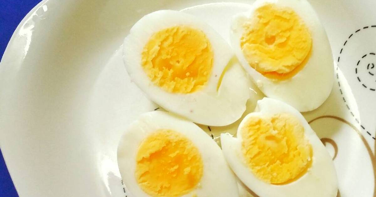 Resep Telur Rebus Hemat Waktu Oleh Hutami Putri Cookpad