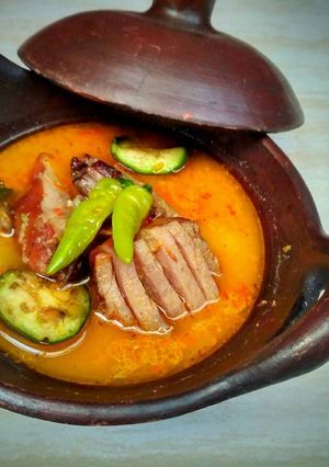 Foto resep Mangut ikan Pari Asap