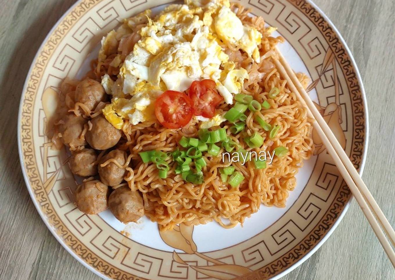 Mie Goreng Keju Pedas ala An-Nesha