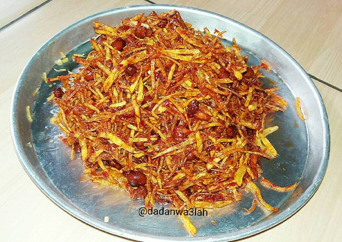 Ternyata begini lho! Bagaimana cara membuat Kentang Mustofa Campur Kacang hidangan Idul Fitri yang lezat