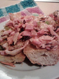 Una foto de Tostadas o "torradas" vegetales