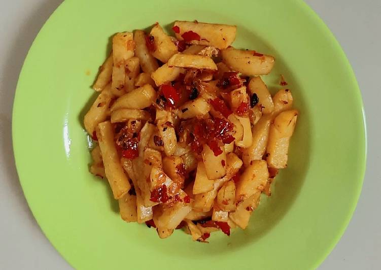 Kentang Goreng Bumbu Bawang